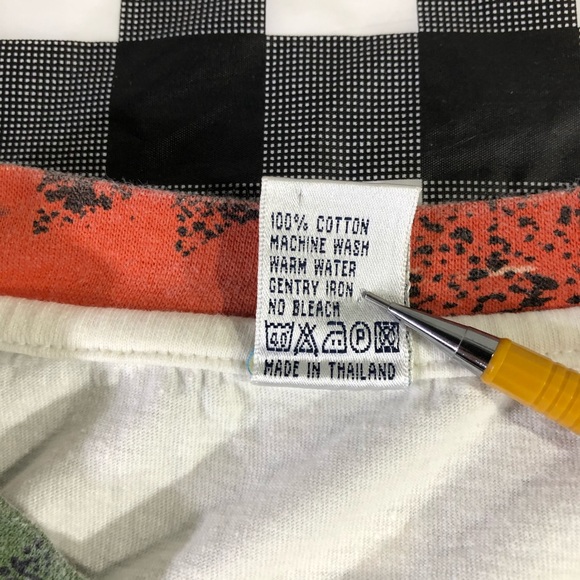 Club Med Phuket Thailand Hotel Big Print Logo Colorful Vintage T Shirt XL - Picture 8 of 8